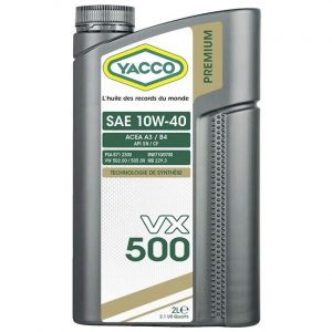 Масло моторное YACCO VX 500 10W40 (2 L)