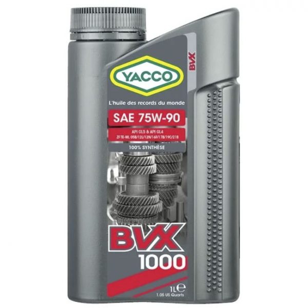 Масло трансмиссионное YACCO BVX 1000 75W90 (1 L)