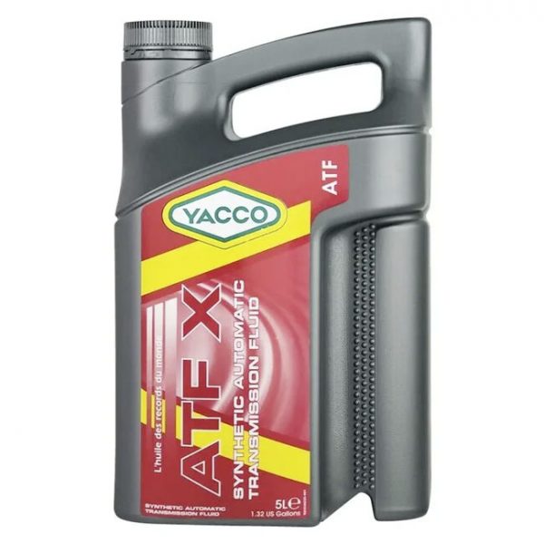 Масло трансмиссионное для АКПП YACCO ATF X (5 L)