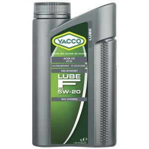 Масло моторное YACCO LUBE F 5W20 (1 L)