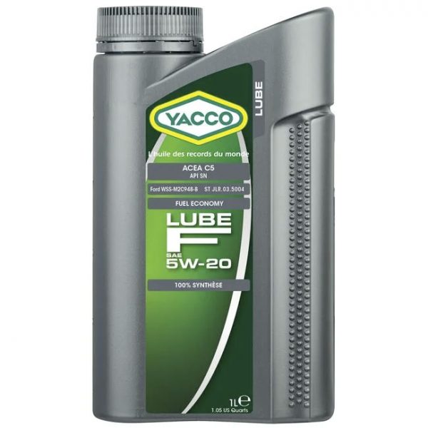 Масло моторное YACCO LUBE F 5W20 (1 L)