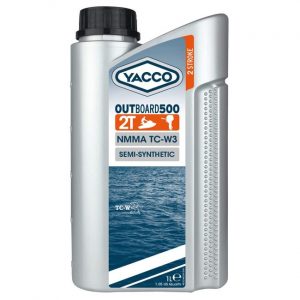 Масло моторное YACCO OUTBOARD 500 2T (1 L)