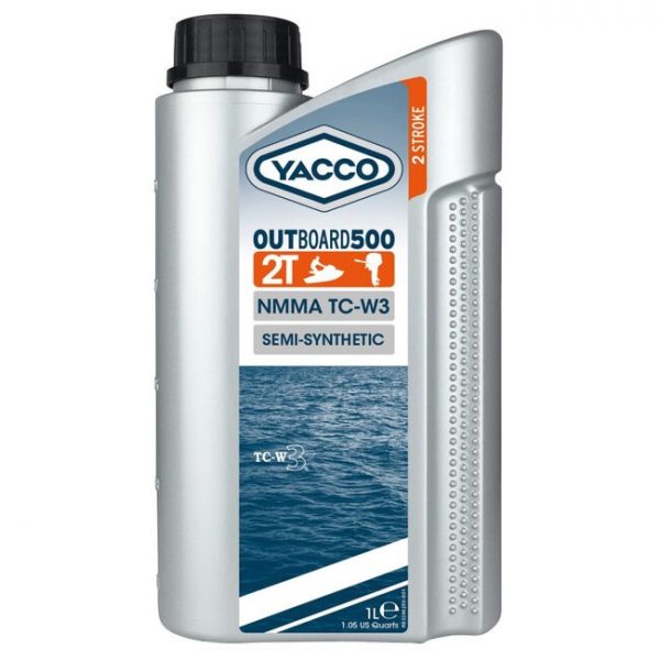 Масло моторное YACCO OUTBOARD 500 2T (1 L)