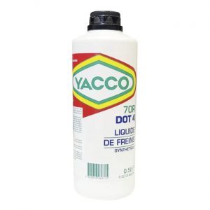 Тормозная жидкость YACCO 70 R DOT 4 (500 ML)