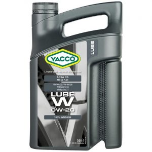 Масло моторное YACCO LUBE W 0W20 (5 L)