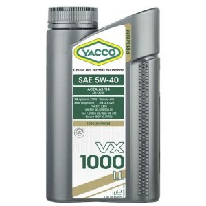 Масло моторное YACCO VX 1000 LL 5W40 (1 L)