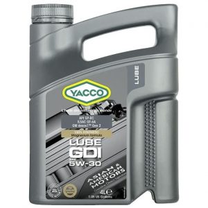 Масло моторное YACCO LUBE GDI 5W30 (4 L)