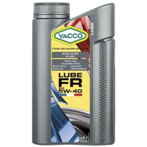 Масло моторное YACCO LUBE FR 5W40 (1 L)