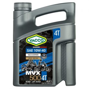 Масло моторное YACCO MVX 500 4T 10W40 (4 L)