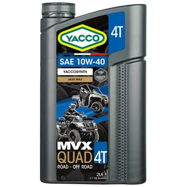 Масло моторное YACCO MVX QUAD 4T 10W40 (2 L)