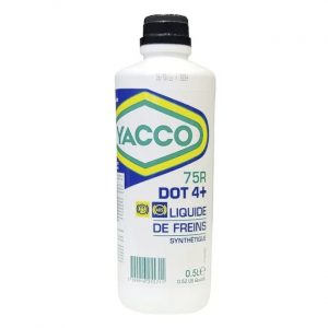 Тормозная жидкость для ABS систем YACCO 75 R DOT 4+ (500 ML)