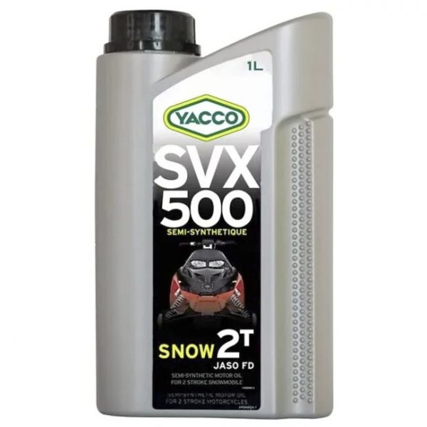 Масло моторное для снегоходов YACCO SVX 500 SNOW 2T (1 L)