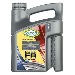 Масло моторное YACCO LUBE FR 5W40 (4 L)