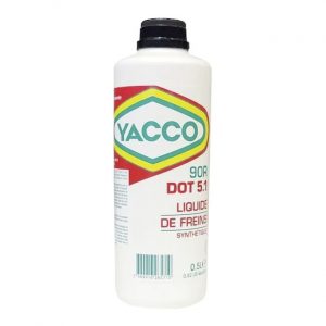 Тормозная жидкость YACCO 90 R DOT 5.1 (500 ML)