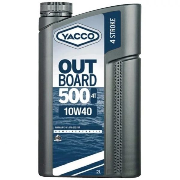Масло моторное YACCO OUTBOARD 500 4T 10W40 (2 L)