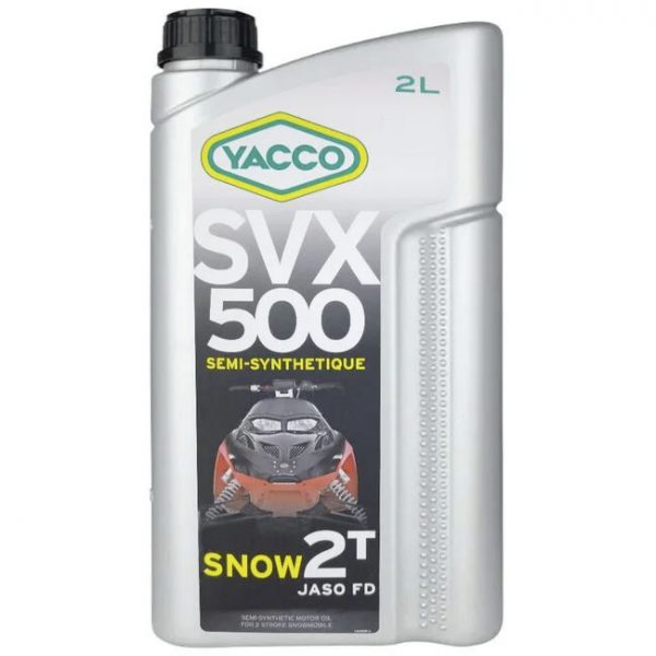 Масло моторное для снегоходов YACCO SVX 500 SNOW 2T (2 L)