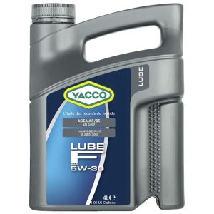 Масло моторное YACCO LUBE F 5W30 (4 L)
