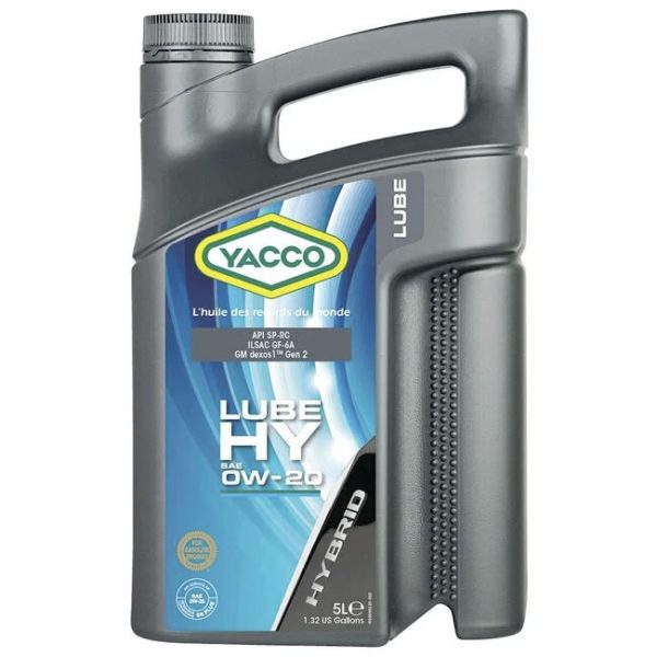 Масло моторное YACCO LUBE HY 0W20 (5 L)