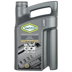 Масло моторное YACCO LUBE GDI 5W30 (5 L)