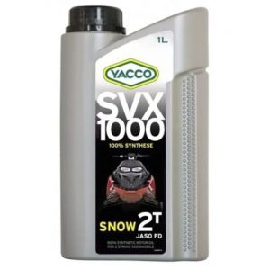 Масло моторное для снегоходов YACCO SVX 1000 SNOW 2T (1 L)